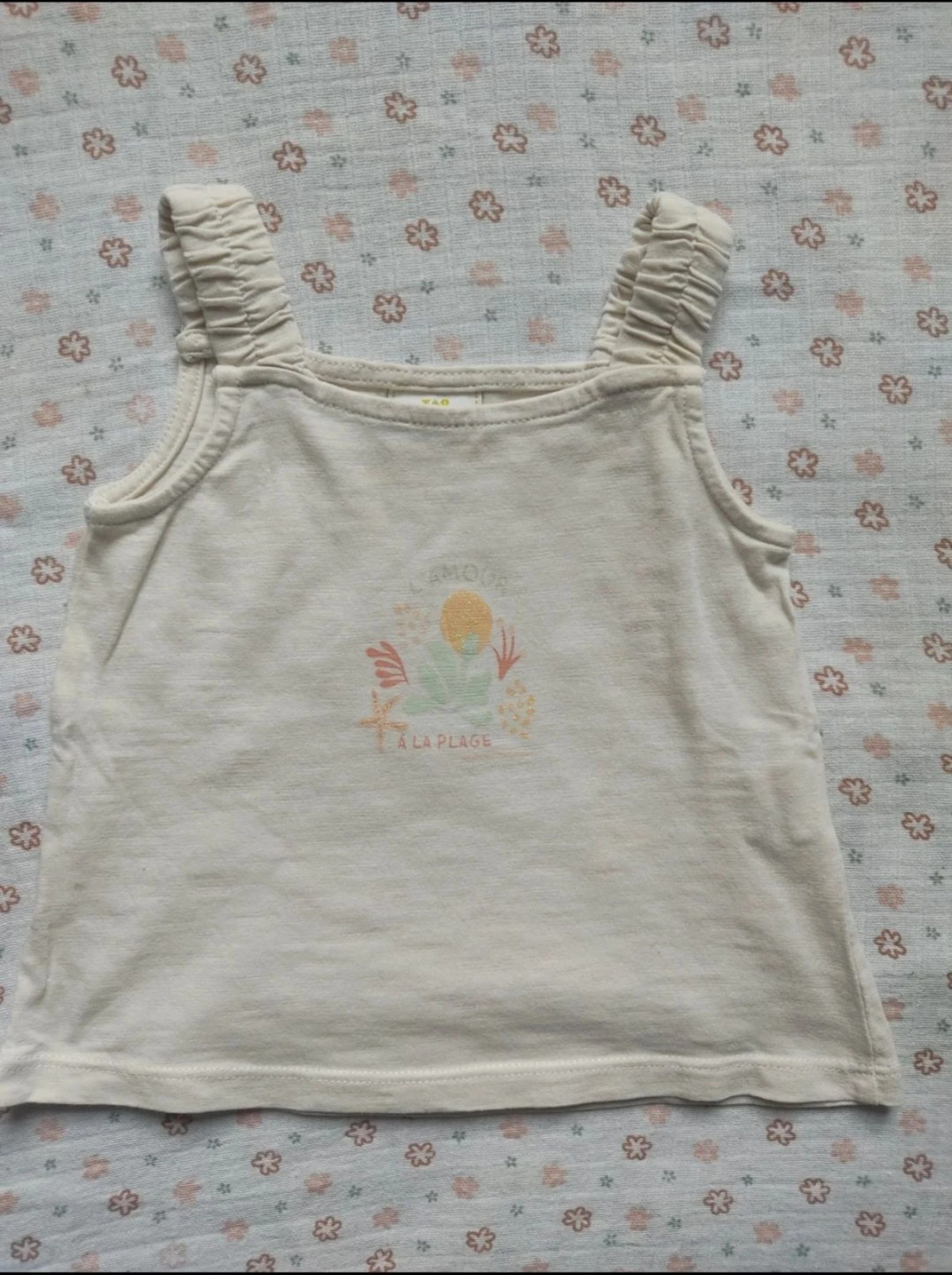 Lote de 3 camisetas de verano TAO y Obaïbi - Talla 6 meses - Muy buen estado – photo 2